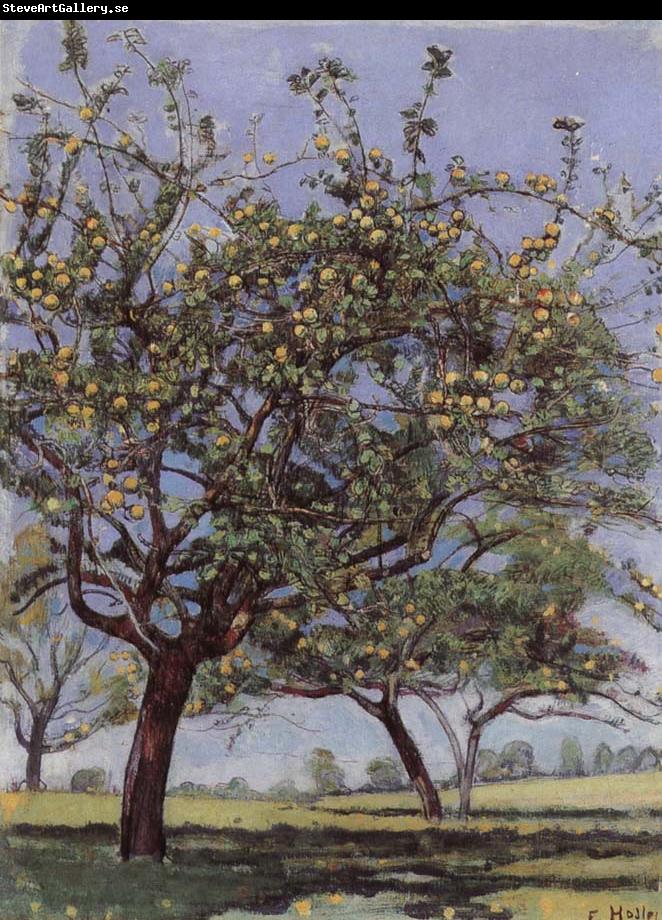 Ferdinand Hodler Apple trees